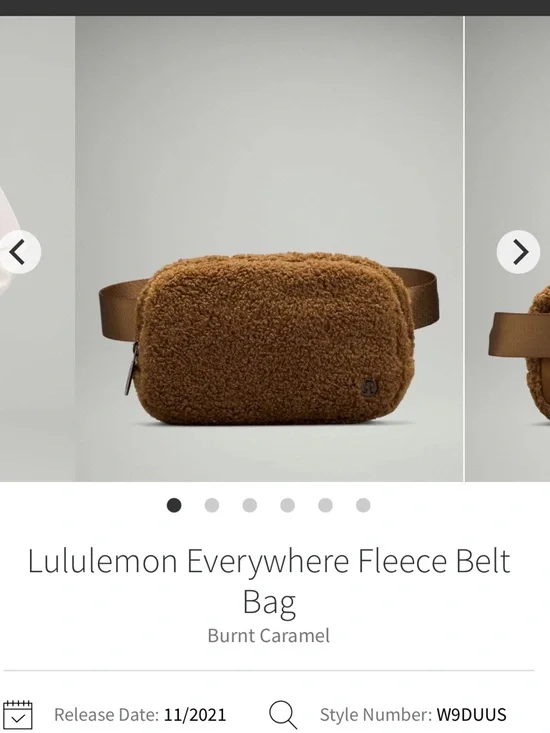 Lululemon Everywhere Fleece Belt Bag
Burnt Caramel - Picture 5 of 5